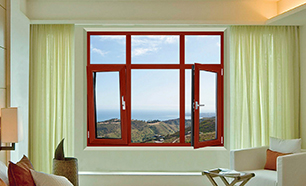 Broken bridge screen window outside