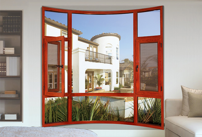 The 128 one window casement + anti-theft tube