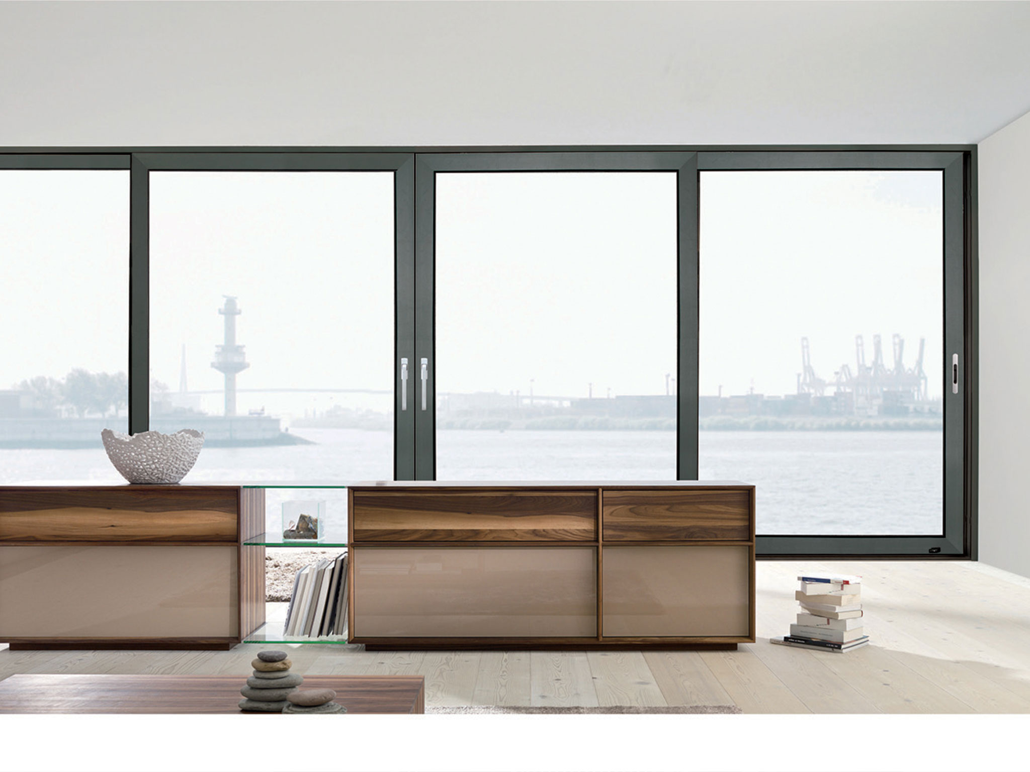 The 158 series of heavy duty sliding door