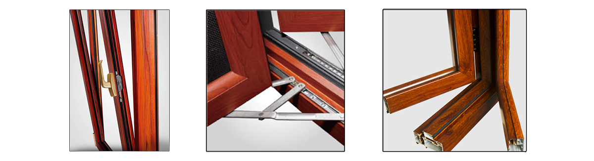 109A断桥二合一平开窗系列 109A断桥二合一平开窗系列